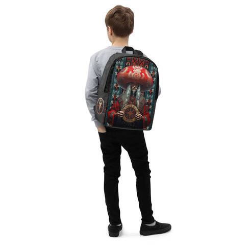 Backpack from the Amanita Collection reflecting Yakut traditional patterns